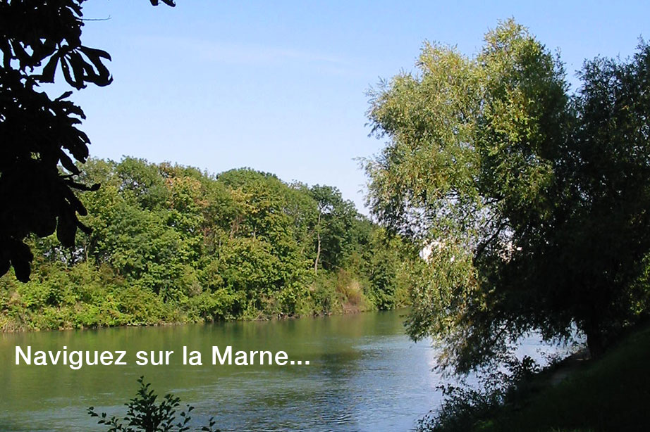 Base nautique de Meaux, sur la Marne